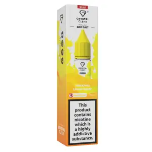 Pineapple Lemon Burst Nic Salt E-Liquid by Crystal Clear Bar Salts 10ml